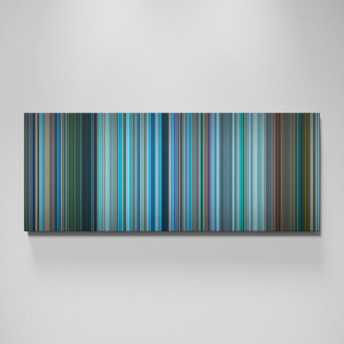 Avatar: The Way of Water movie canvas wall art - color palette print