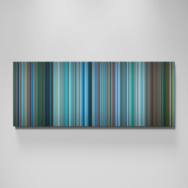Avatar: The Way of Water movie canvas wall art - color palette print
