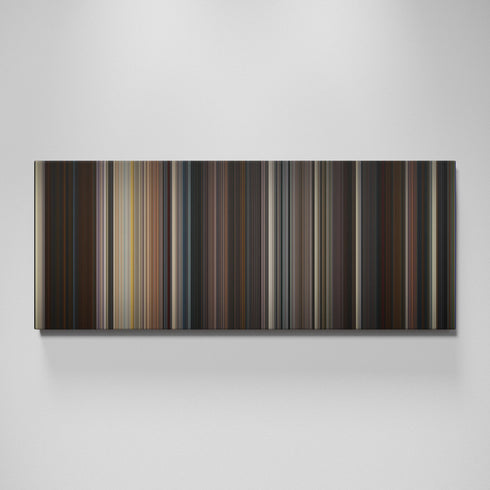 Babylon movie canvas wall art - color palette print