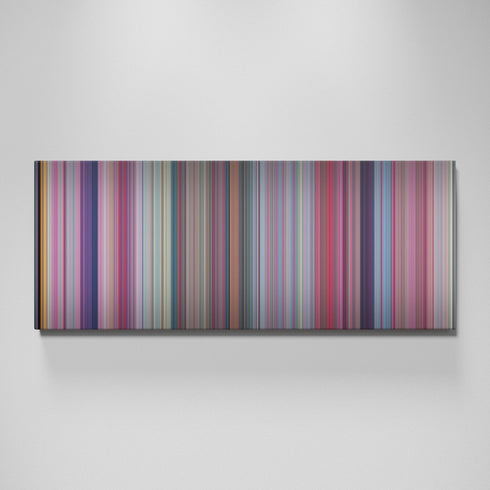 Barbie movie canvas wall art - color palette print