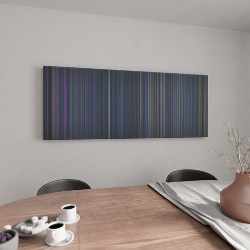 Bullet Train canvas wall art in kitchen - movie decor