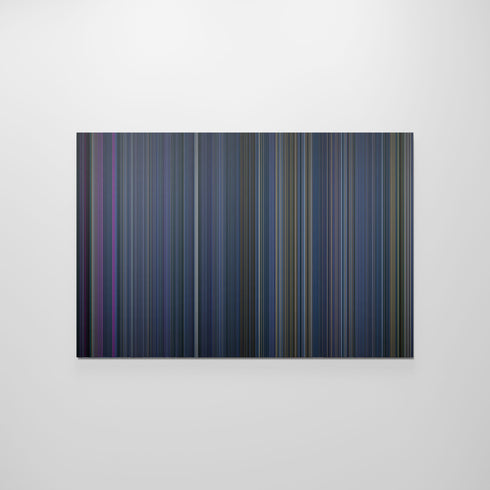 Front view of bullet.train Frome poster on the wall