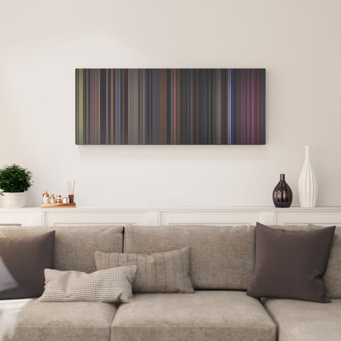 Creed canvas print in living room - film wall decor