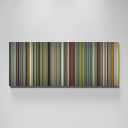 Hunt for the Wilderpeople movie canvas wall art - color palette print