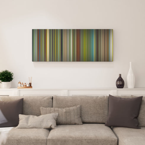 Living room interior with hunt.for.the.wilderpeople Frome on the wall