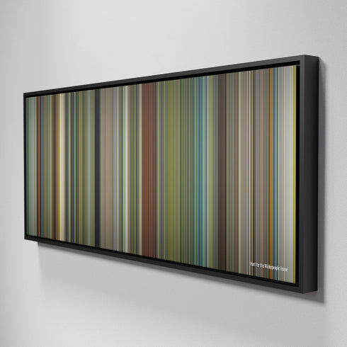 Side view of Framed Buff's of hunt.for.the.wilderpeople Frome on the wall