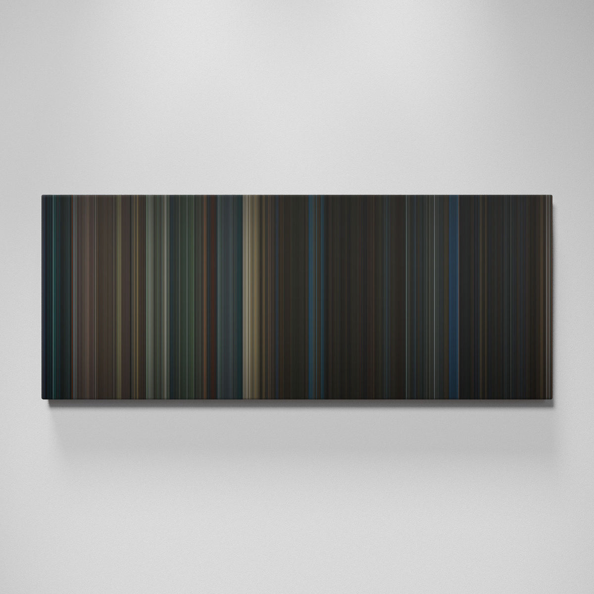 Jurassic World: Fallen Kingdom movie canvas wall art - color palette print