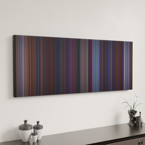 Ladybug & Cat Noir: The Movie canvas art in modern interior - movie color palette