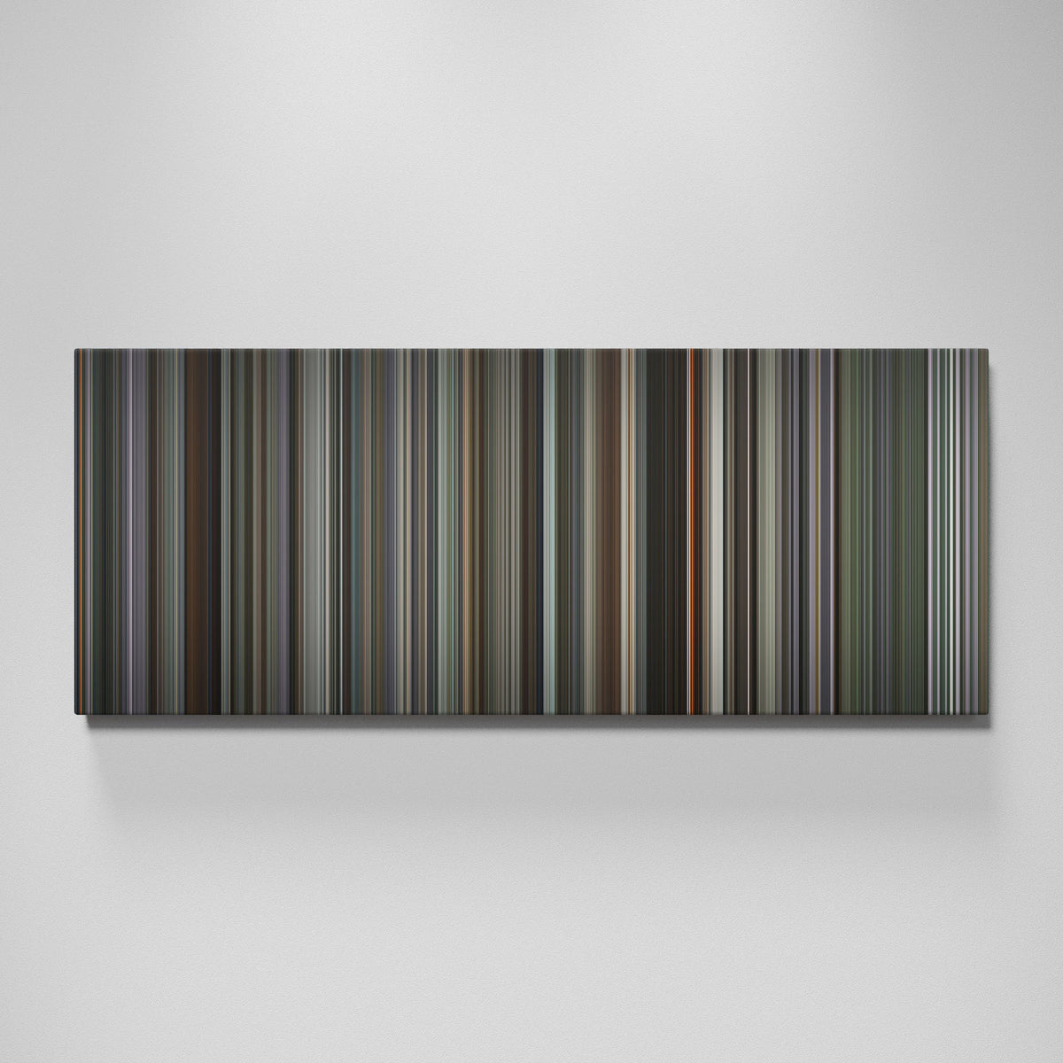 Oppenheimer movie canvas wall art - color palette print