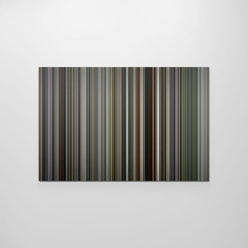 Front view of oppenheimer Frome poster on the wall