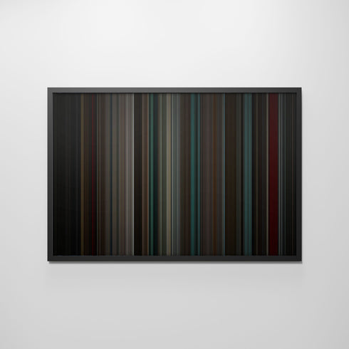 Front view of stranger.things.s01e04 Frome framed poster on the wall