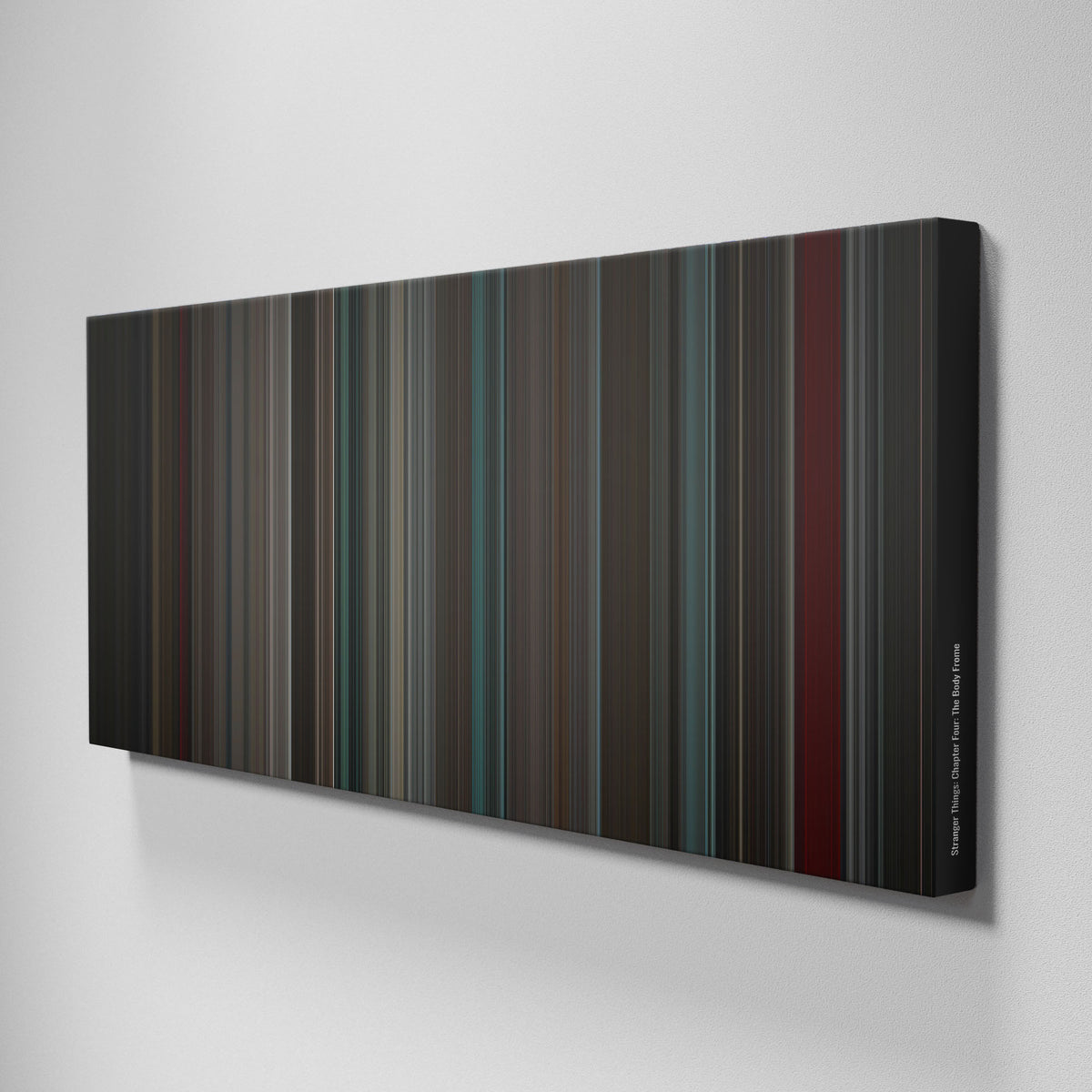 Stranger Things: Chapter Four: The Body movie canvas art - framed wall print