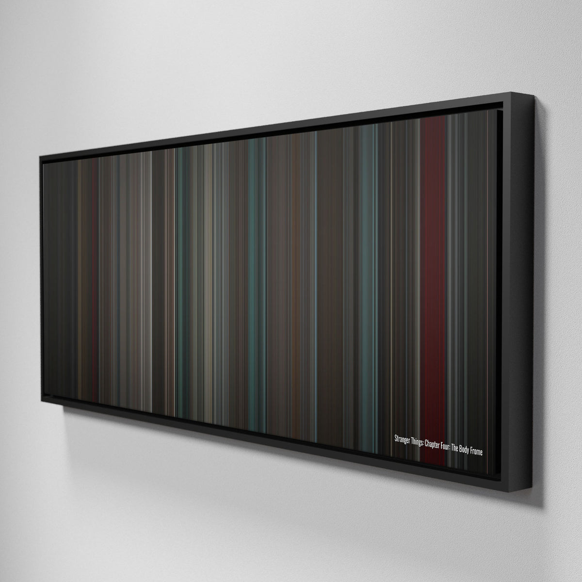 Stranger Things: Chapter Four: The Body movie canvas art - framed wall print