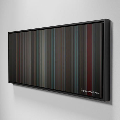 Stranger Things: Chapter Four: The Body movie canvas art - framed wall print