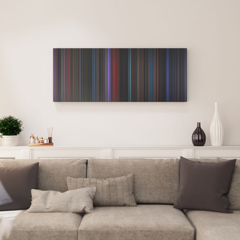 Taylor Swift: The Eras Tour canvas print in living room - film wall decor