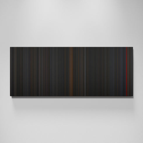 The Batman movie canvas wall art - color palette print