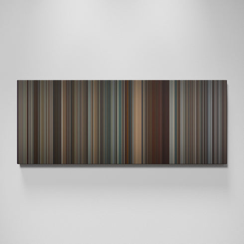 The Irishman movie canvas wall art - color palette print