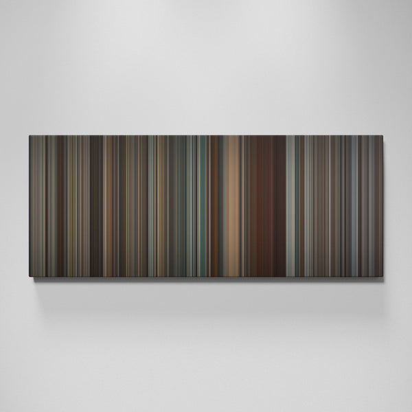 The Irishman movie canvas wall art - color palette print