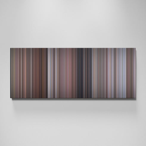 Weekend at Bernie's movie canvas wall art - color palette print
