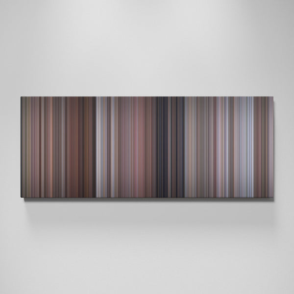 Weekend at Bernie's movie canvas wall art - color palette print