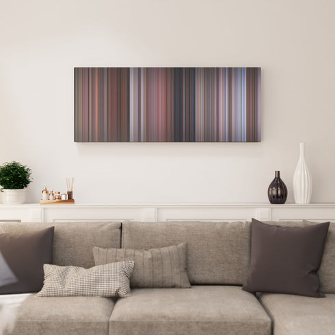 Weekend at Bernie's canvas print in living room - film wall decor