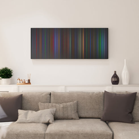 Batman Forever canvas print in living room - film wall decor