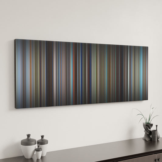 Minimal interior design with the_blue_lagoon Frome on the wall