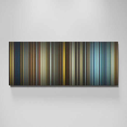 Top Gun: Maverick movie canvas wall art - color palette print