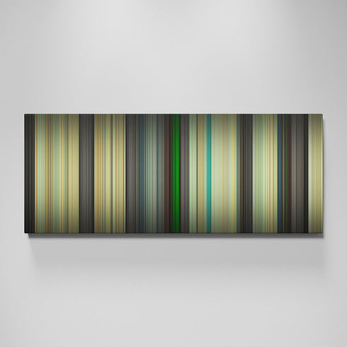 Asteroid City movie canvas wall art - color palette print