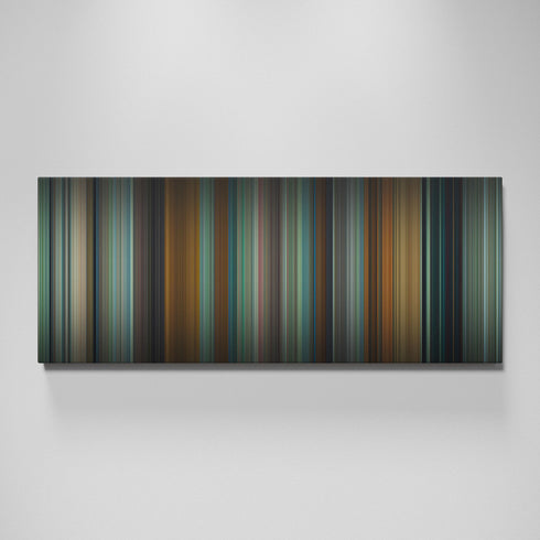 Challengers movie canvas wall art - color palette print