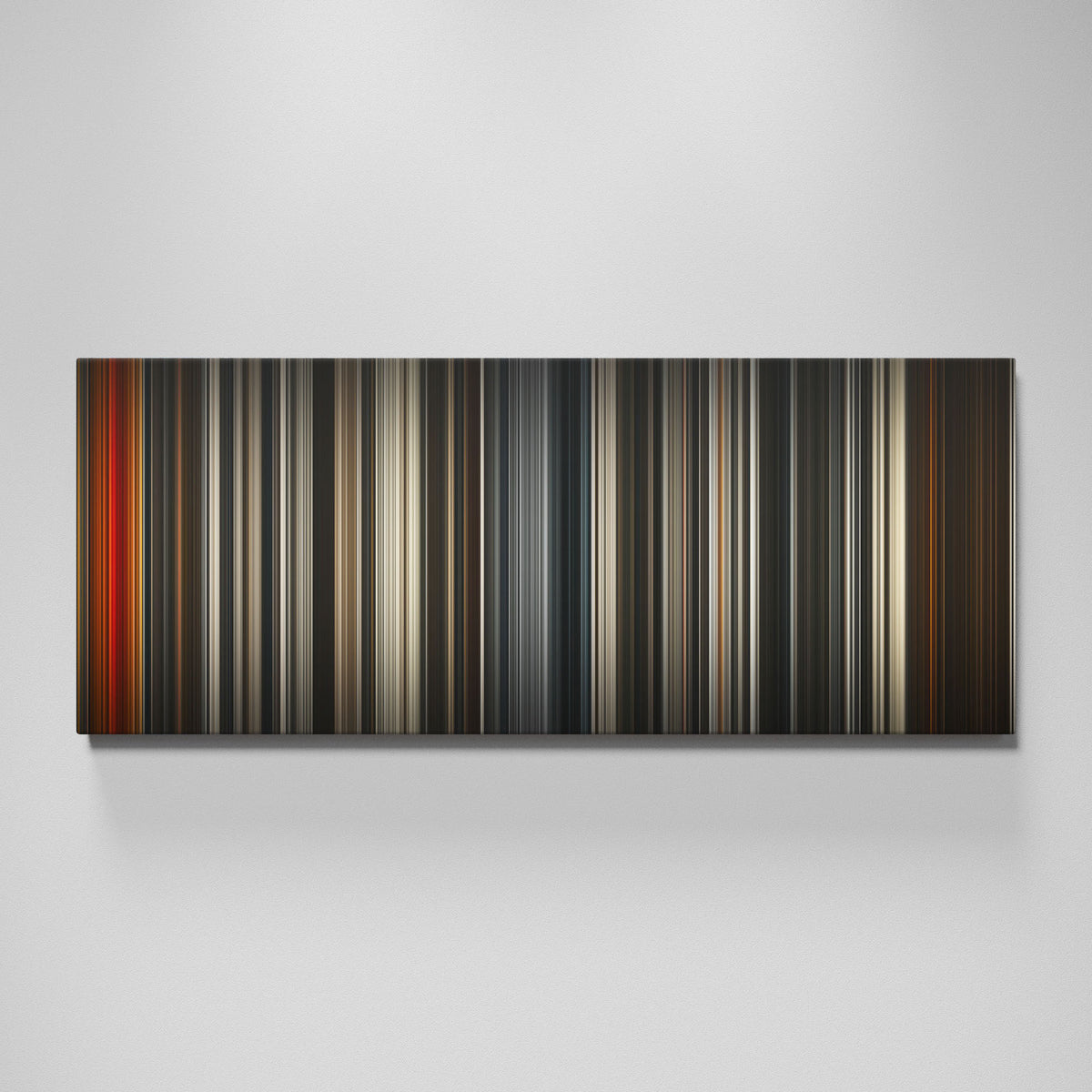 Dune: Part Two movie canvas wall art - color palette print