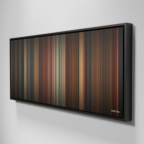 Side view of Framed Buff's of terrifier_3 Frome on the wall