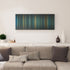 Wire Room canvas print in living room - film wall decor