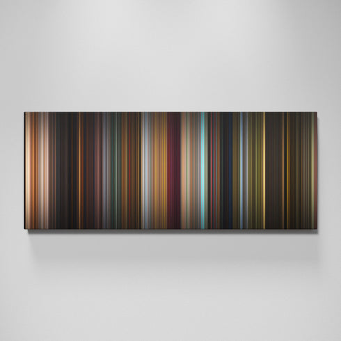 The Croods movie canvas wall art - color palette print