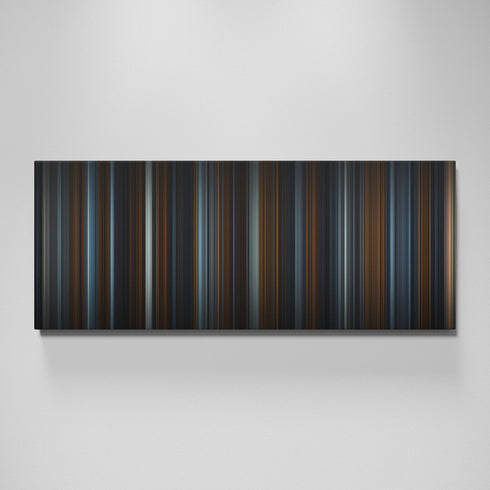 Nosferatu movie canvas wall art - color palette print
