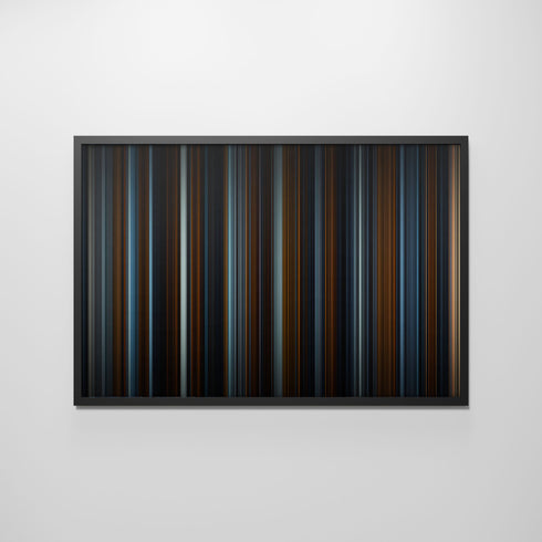 Front view of nosferatu Frome framed poster on the wall