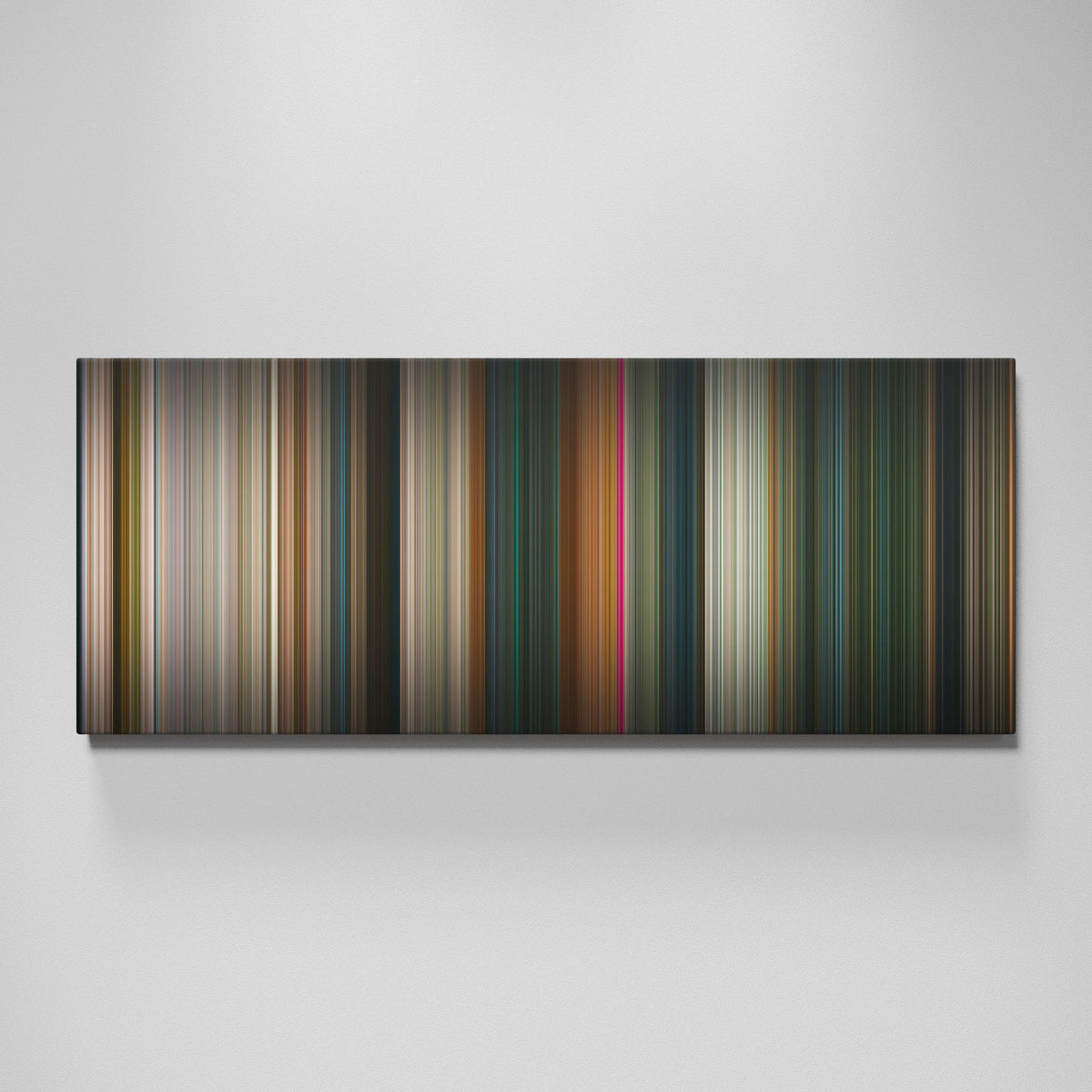 Wicked movie canvas wall art - color palette print