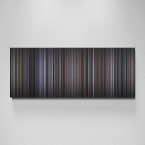 Gran Turismo movie canvas wall art - color palette print
