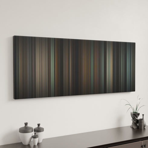 The Hunger Games: The Ballad of Songbirds & Snakes canvas art in modern interior - movie color palette