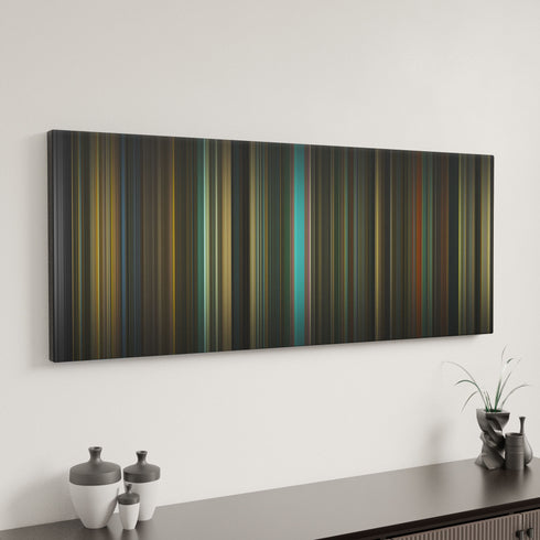 The Iron Claw canvas art in modern interior - movie color palette