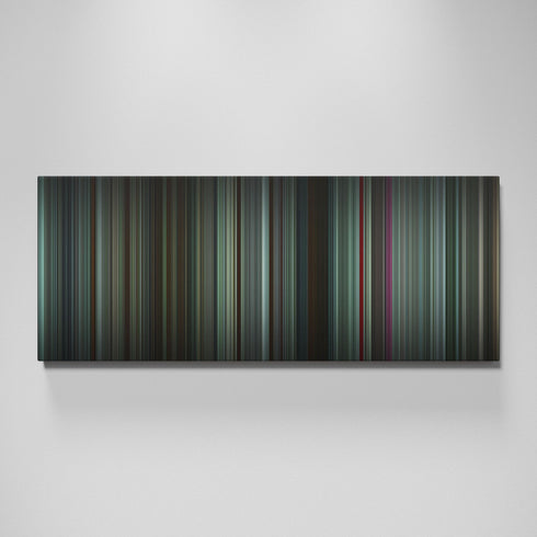 The End We Start From movie canvas wall art - color palette print