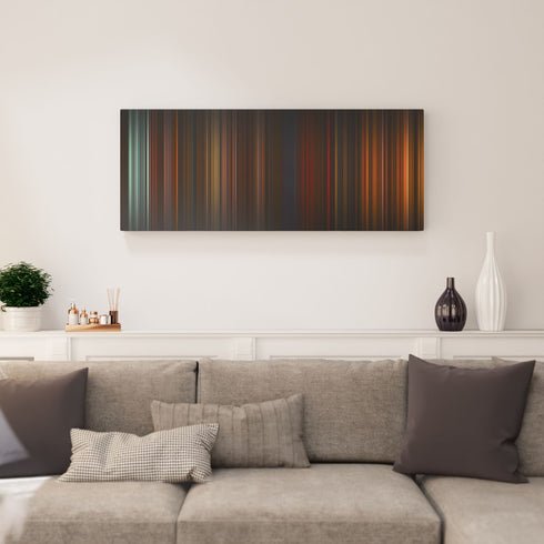 Gangs of New York canvas print in living room - film wall decor