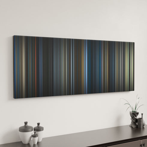Mission Impossible The Final Reckoning canvas art in modern interior - movie color palette