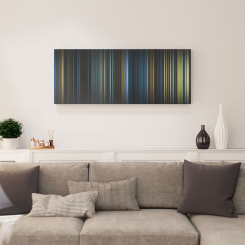 Mission Impossible The Final Reckoning canvas print in living room - film wall decor