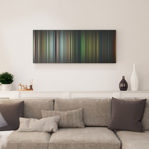 Jurassic World Rebirth canvas print in living room - film wall decor