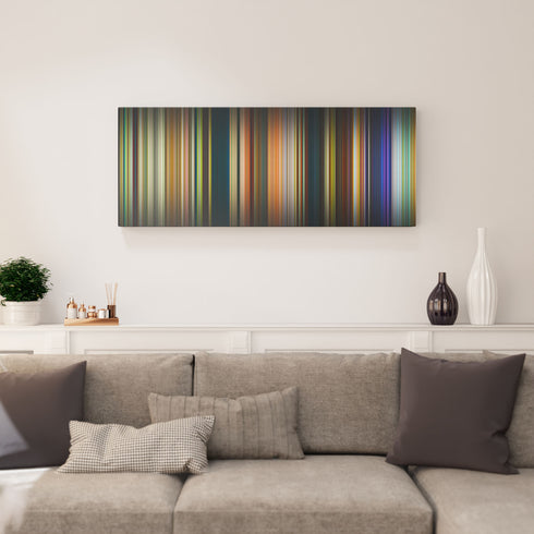 A Minecraft Movie canvas print in living room - film wall decor