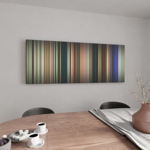 A Minecraft Movie canvas wall art in kitchen - movie decor