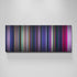 KPop Demon Hunters movie canvas wall art - color palette print