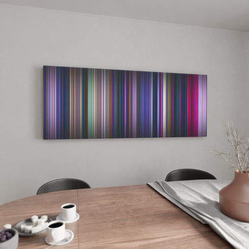KPop Demon Hunters canvas wall art in kitchen - movie decor