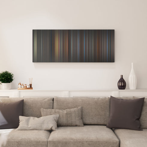 Hidden Figures canvas print in living room - film wall decor